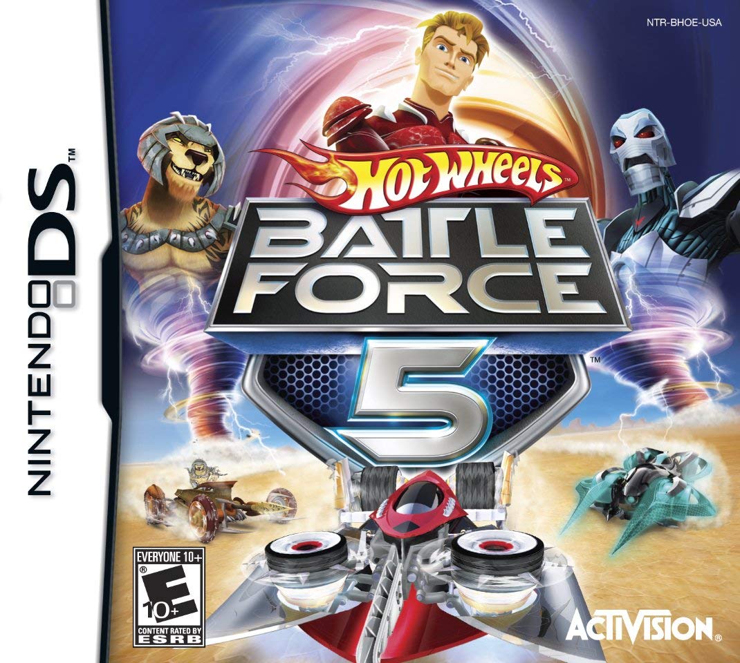 Hot Wheels Battle Force 5 Nintendo DS Game - Refurbished & Tested | Kids Racing Adventure Game | Perfect for Birthday Gifts & Family Game Nights