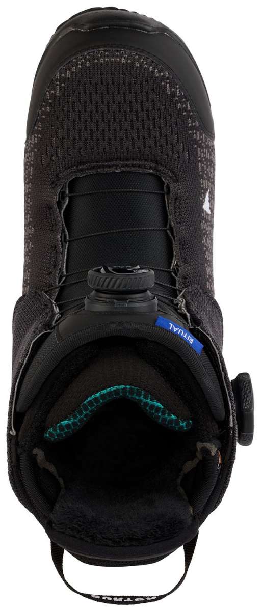 Burton Women's Ritual BOA Snowboard Boots 2024 - Waterproof Winter Snowboarding Boots for Women with BOA Lacing System - Perfect for All-Mountain Riding & Freestyle Snowboarding