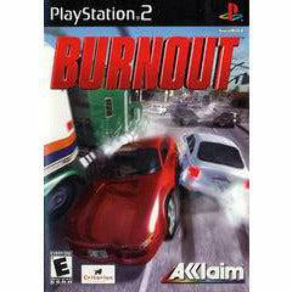 Burnout - PlayStation 2 Racing Video Game - High-Speed Arcade Action for Adrenaline Junkies - Perfect for Racing Enthusiasts and Party Gaming Nights