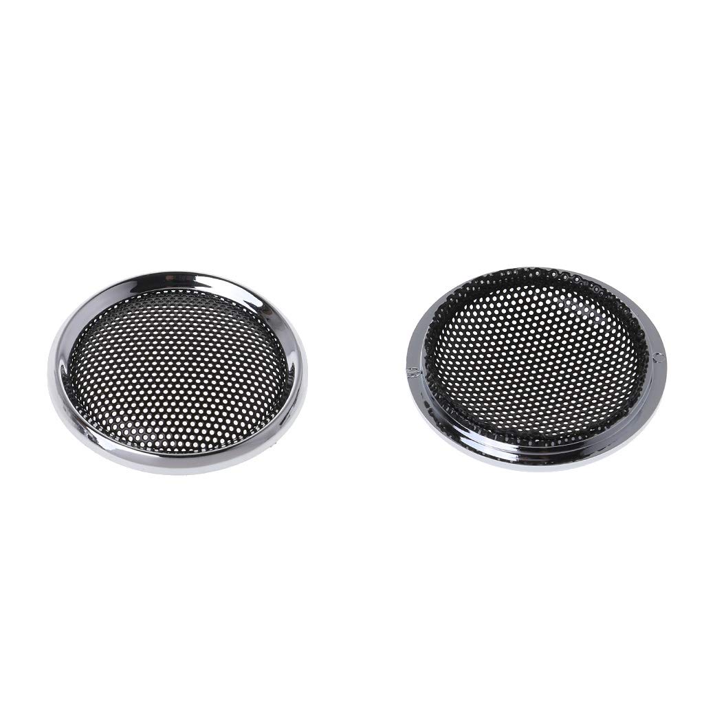 Xuniu 2-Pack Mini Speaker Covers - Tweeter Grill Mesh Protective Grid for Audio Speakers | Perfect for Home Theater, Car Audio & Studio Monitor Protection