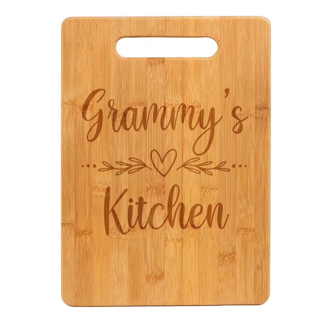 Premium Bamboo Wood Cutting Board with Juice Groove - Eco-Friendly Kitchen Essential for Chopping, Slicing & Serving - Perfect Gift for Grandma & Home Chefs