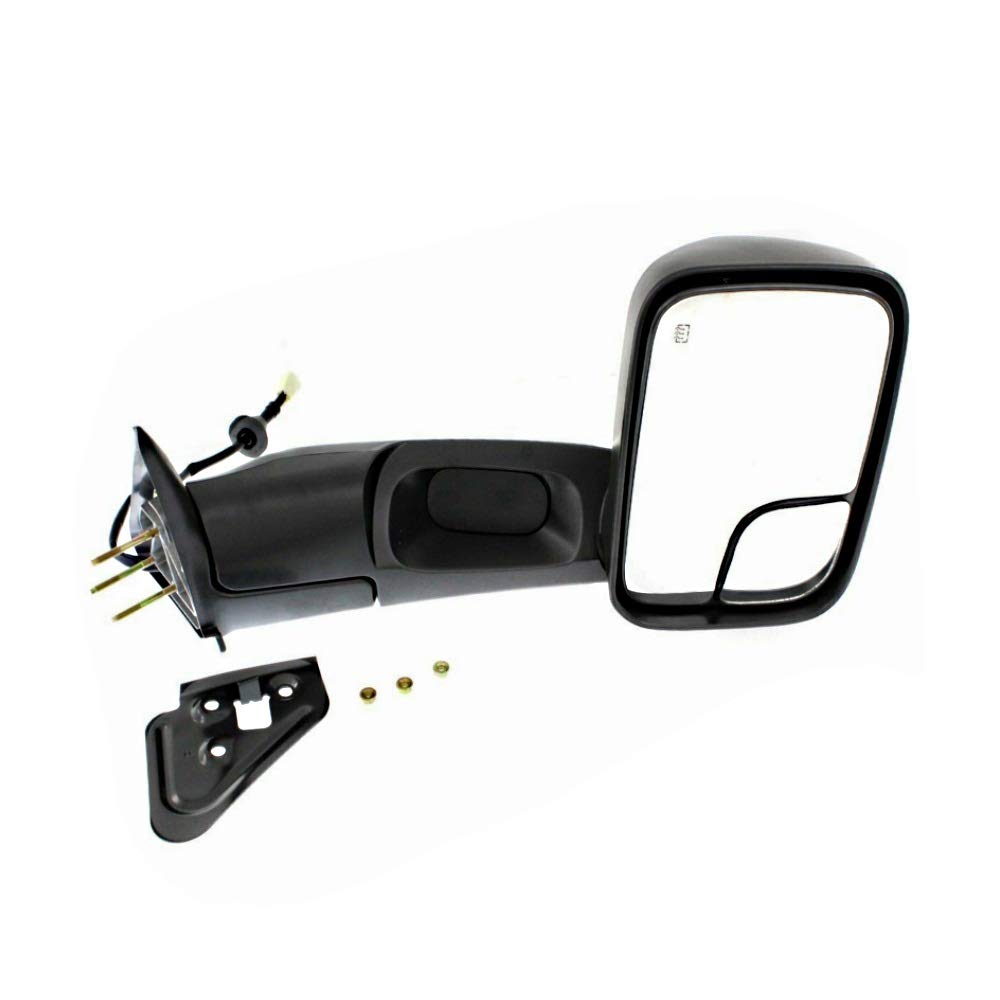 BYEHAV Power Heated Tow Passenger Side Mirror KAPCH1321228 - Replacement Car Mirror for Winter Driving & Defrosting
