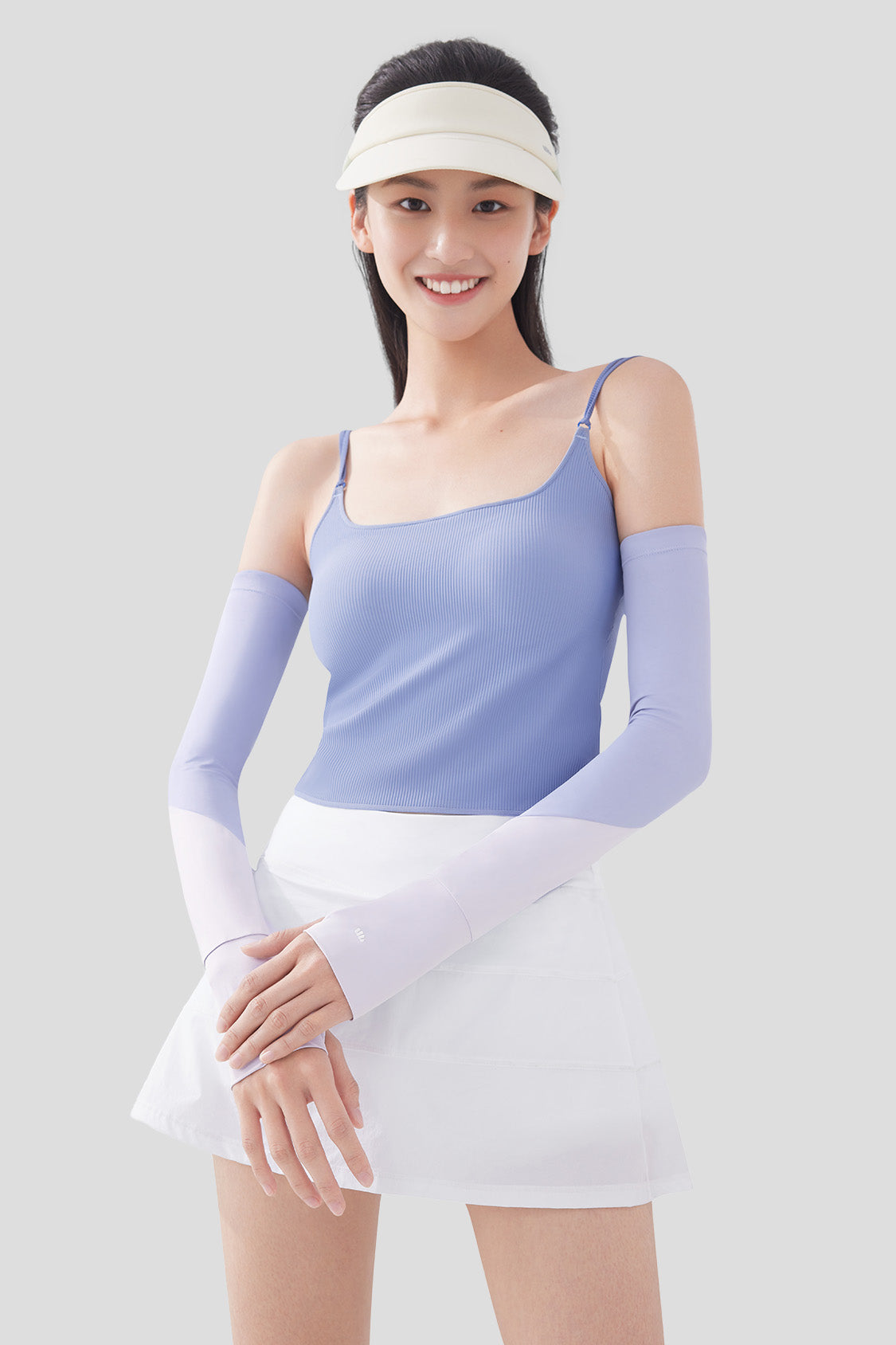 UPF50+ Women's Sun Protection Arm Sleeves for Outdoor Sports & Driving - Cooling UV Sunblock Sleeve Guards for Running, Cycling, Golf, Hiking, and Summer Activities