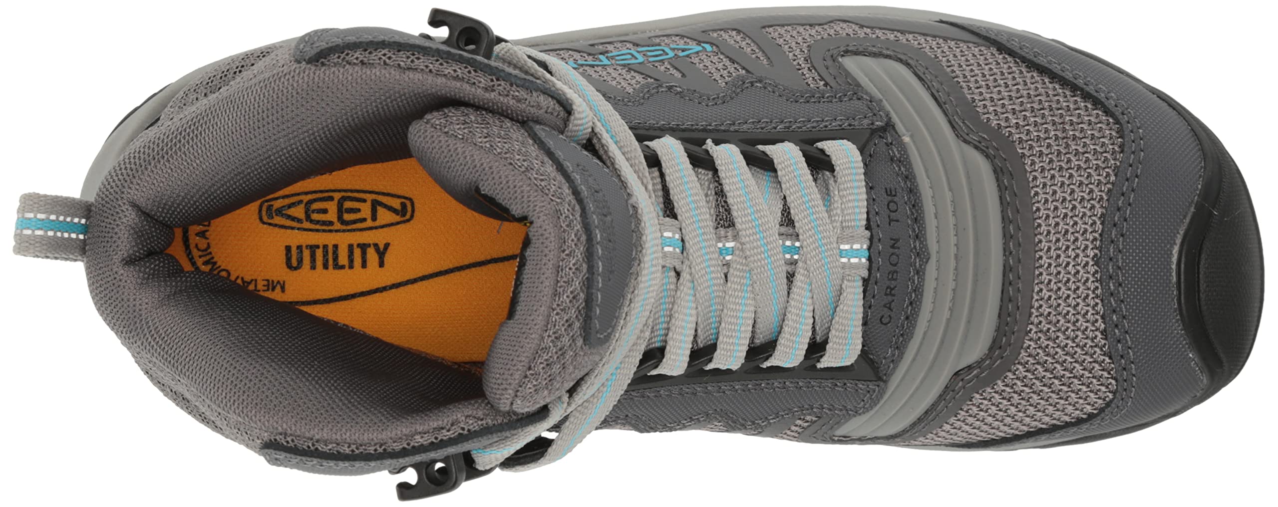 KEEN Utility Women's Reno Mid Height Composite Toe Work Boots - Lightweight, Flexible & Waterproof Safety Shoes for Construction, Hiking & Outdoor Work