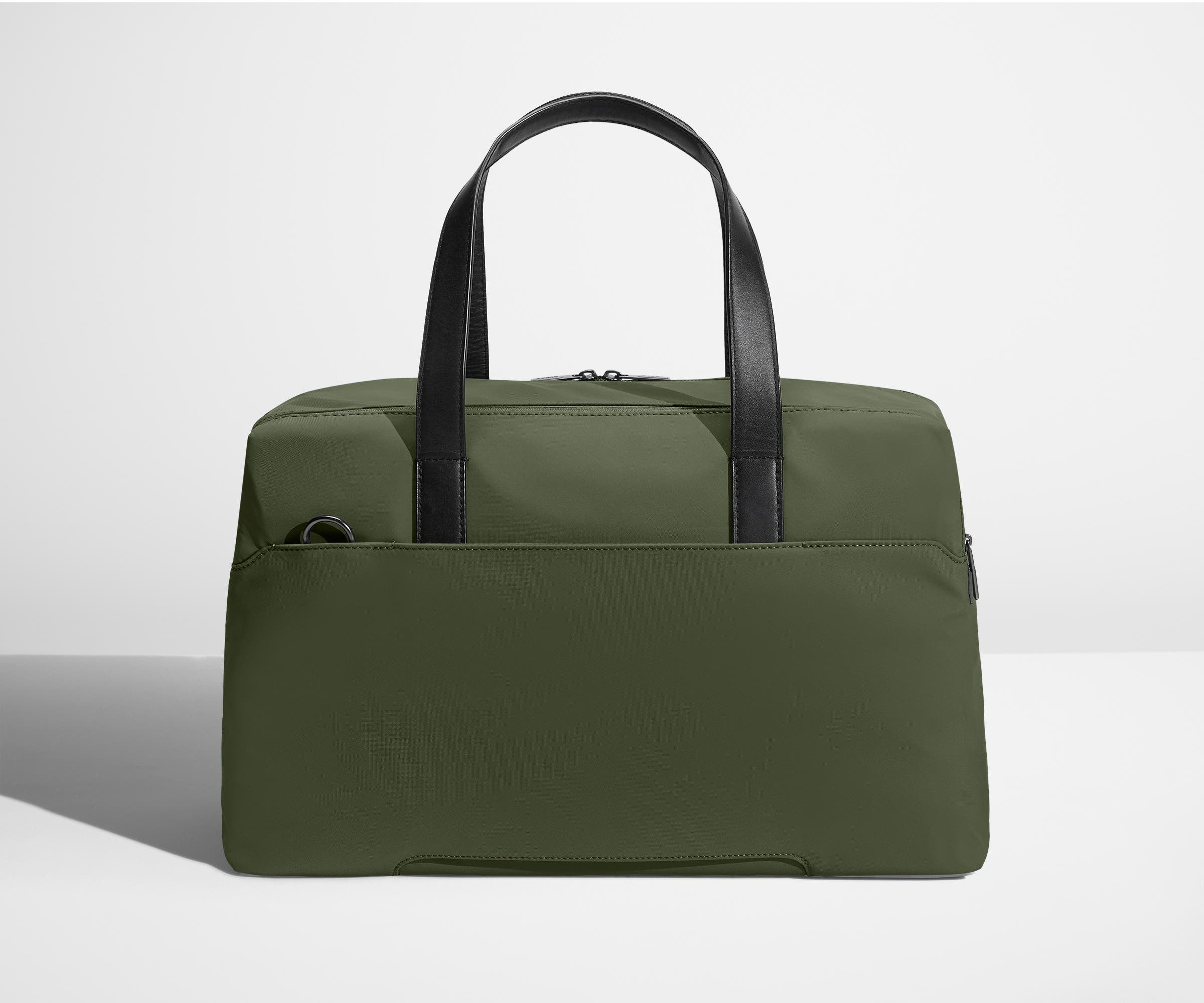 Premium Olive Green Overnight Bag - Durable Travel Duffel for Weekend Getaways & Business Trips - Perfect Carry-On for Gym, Work & Short Vacations