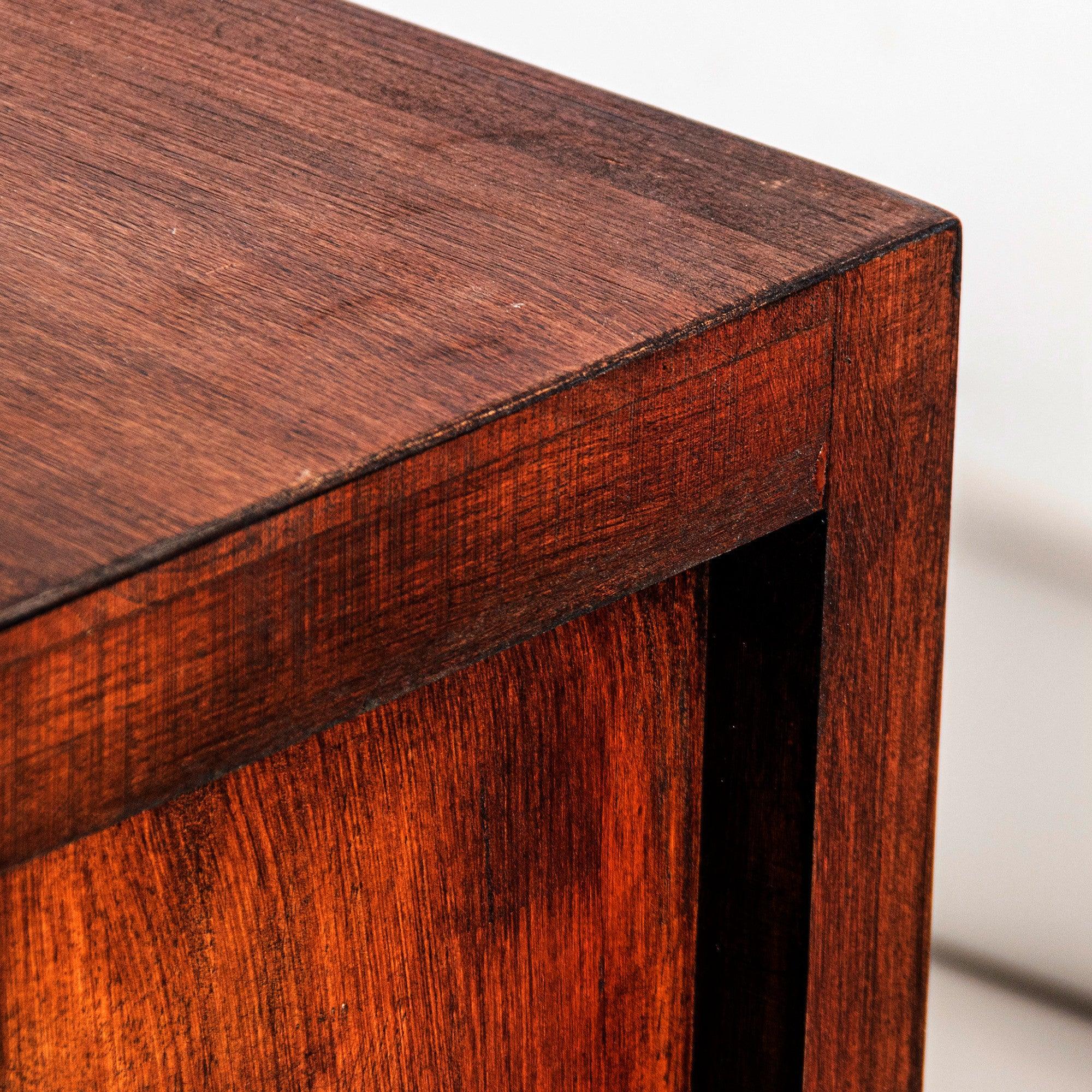 Modern Assembled Brown 2-Drawer Cabinet Nightstand with Storage - Perfect for Bedroom, Living Room & Office Furniture Organization