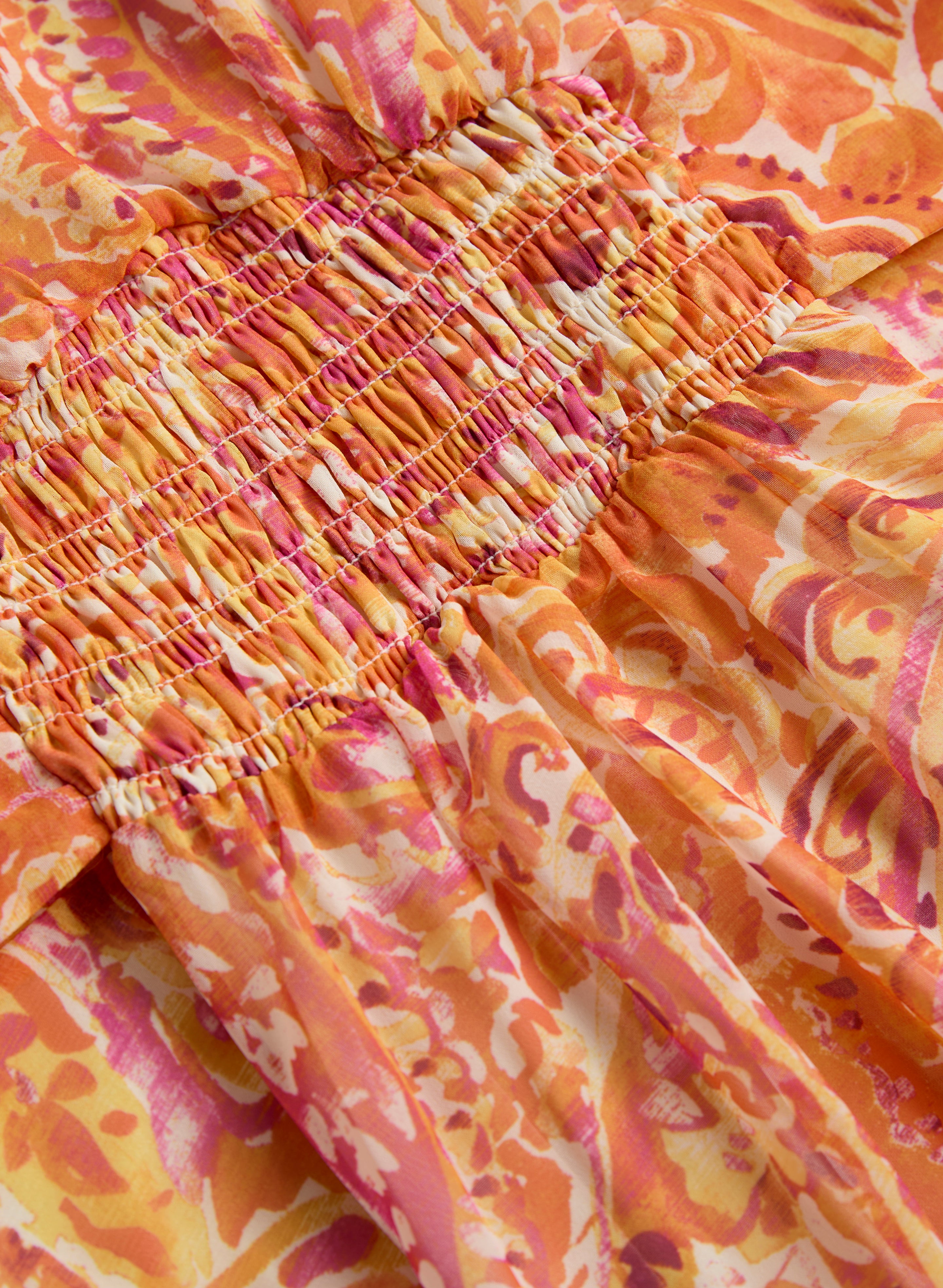 Elegant Floral Print Dress with Back Bow - Perfect for Spring, Summer, Weddings & Special Occasions