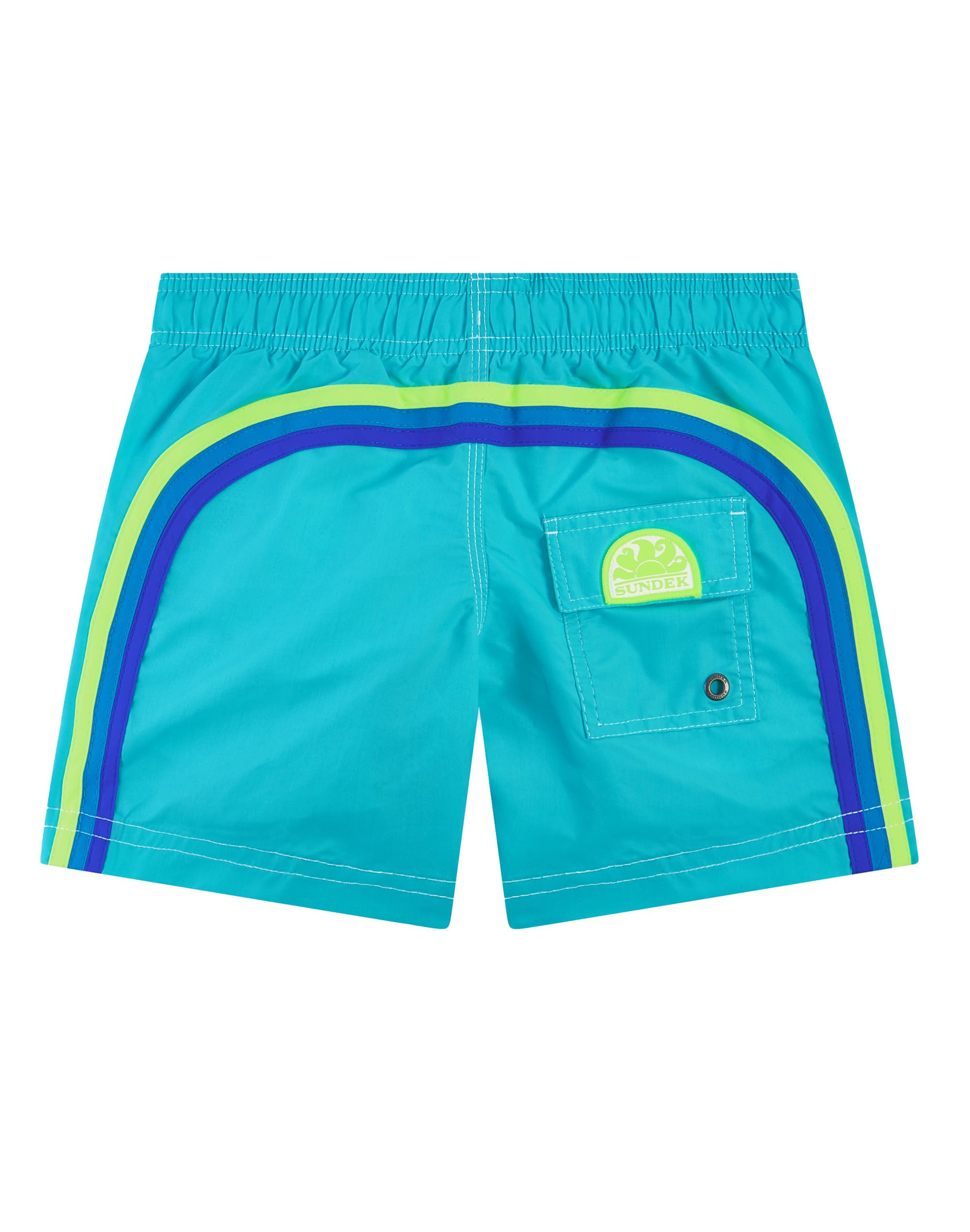 **Boys' Quick-Dry Elastic Waist Swim Trunks - UPF 50+ Sun Protection - Comfortable Boardshorts for Beach, Pool & Water Sports (Sized by Age 4-14)**