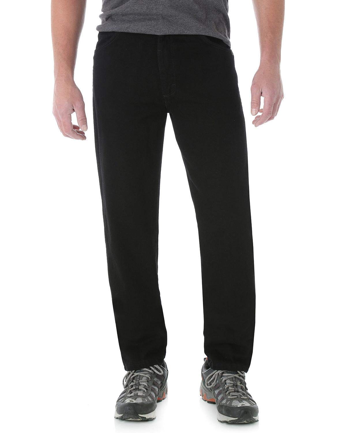 Wrangler Men's Straight Fit Jeans - Classic Comfort for Casual & Work Wear | Durable Denim Pants for Everyday Use