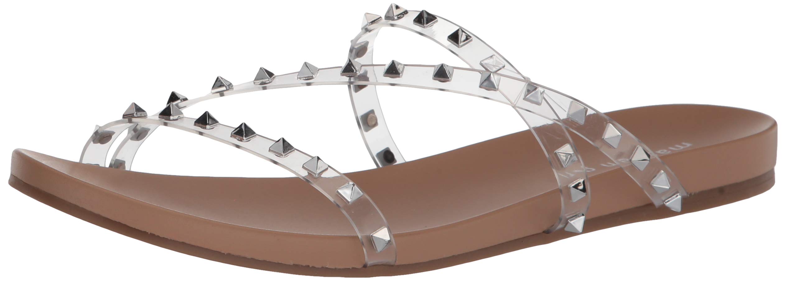 Madden Girl Women's Candy-S Flat Sandal - Comfortable Casual Summer Shoes for Beach, Vacation & Everyday Wear