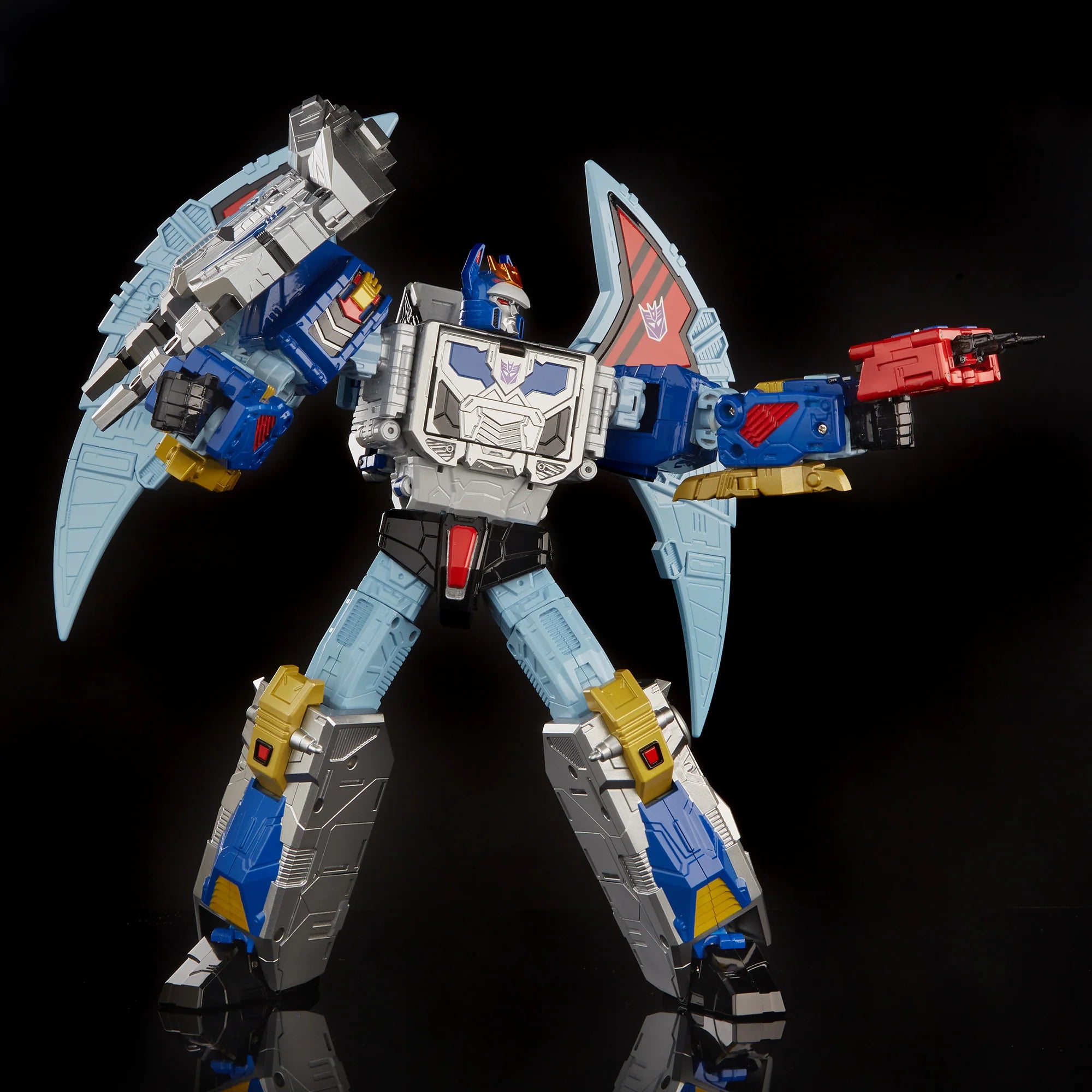 Hasbro Haslab Transformers Generations Deathsaurus Action Figure - Collectible Transformers Toy with All Unlocked Tiers - Perfect for Display, Gifts, and Transformers Fans Collection