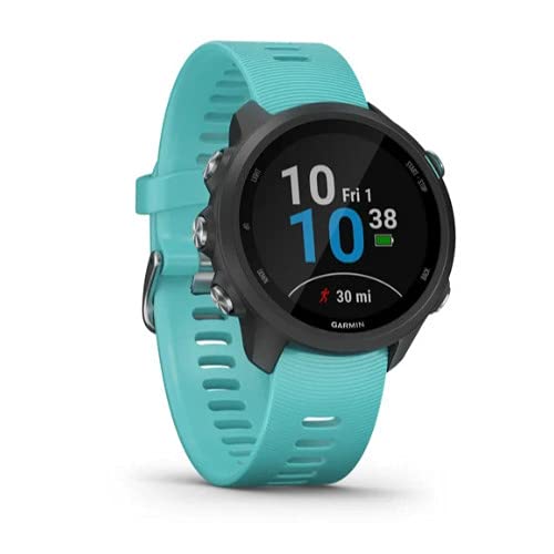 Garmin Forerunner 245 Music GPS Running Smartwatch with Music Storage, Advanced Running Dynamics & Heart Rate Monitor - Perfect for Marathon Training, Fitness Tracking & Outdoor Activities
