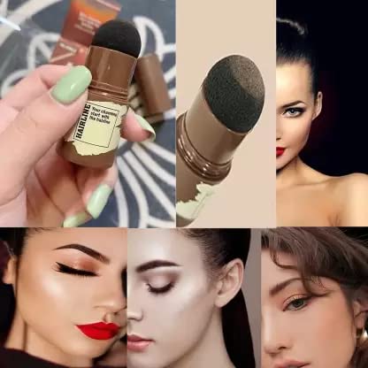 Waterproof Eyebrow & Hair Stamp Kit - Natural Looking Brows & Hair Touch Up for Daily Use, Travel & Special Occasions