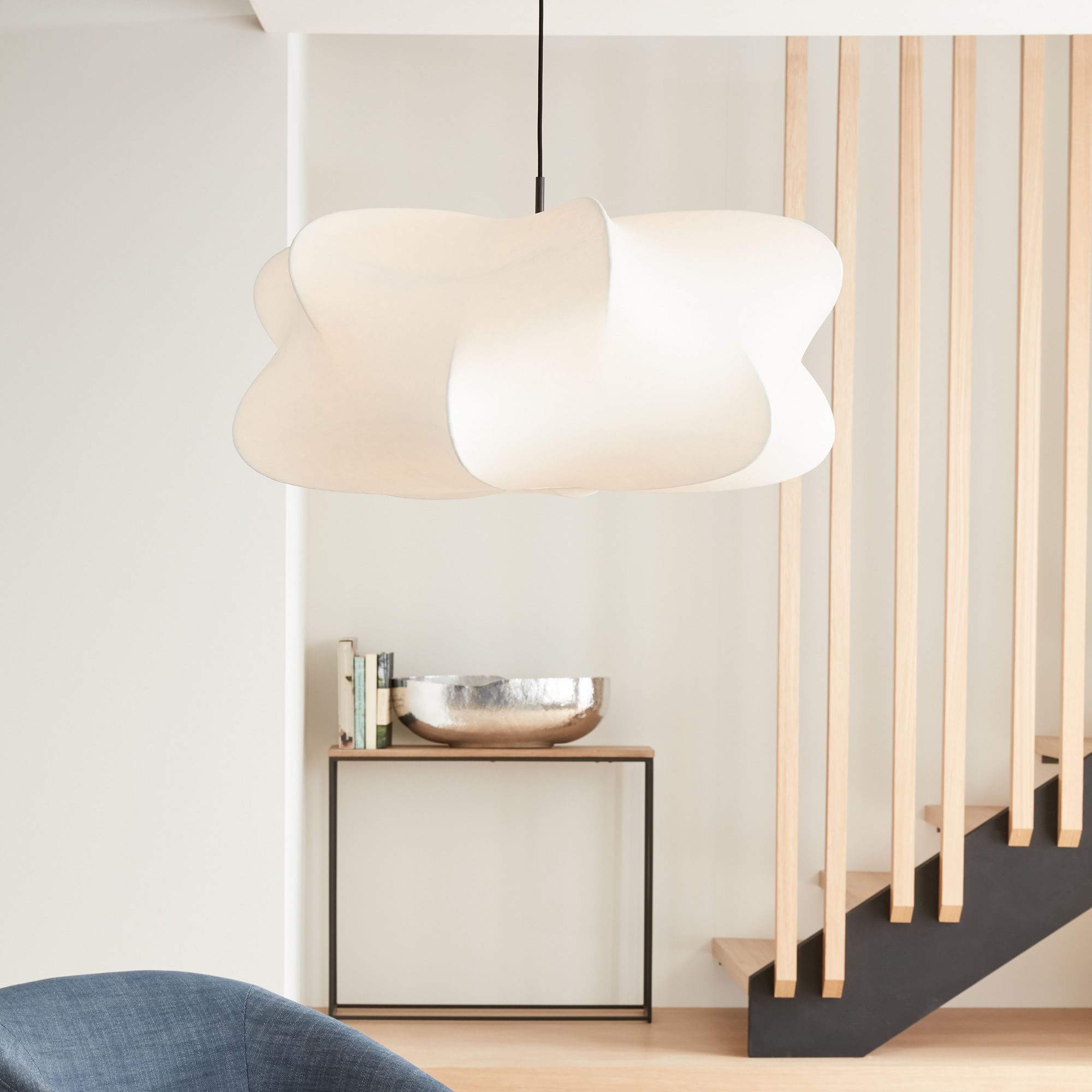 Modern Elysia Pendant Light - Elegant Glass Ceiling Lighting Fixture for Dining Room, Kitchen Island, Bedroom & Living Room Decor