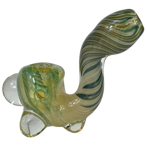 Premium Sherlock Glass Pipes by Tedrow Glass - Handcrafted Smoking Pipes for Tobacco & Herbs | Perfect for Relaxation at Home or Outdoor Adventures
