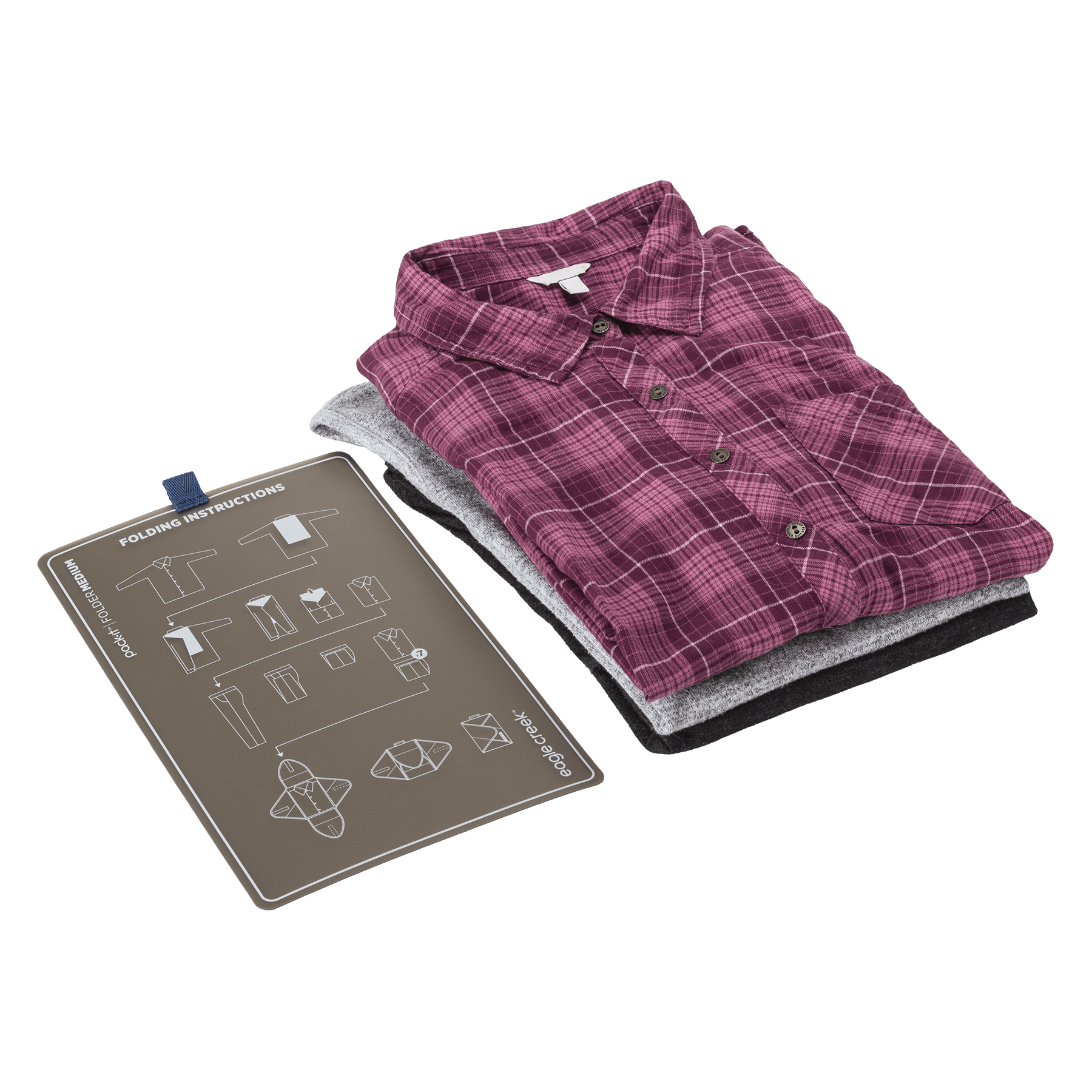 Eagle Creek Pack It Reveal Garment Folder - Travel Clothes Organizer for Suits, Dresses & Shirts - Wrinkle-Free Packing Solution for Business Trips & Vacations