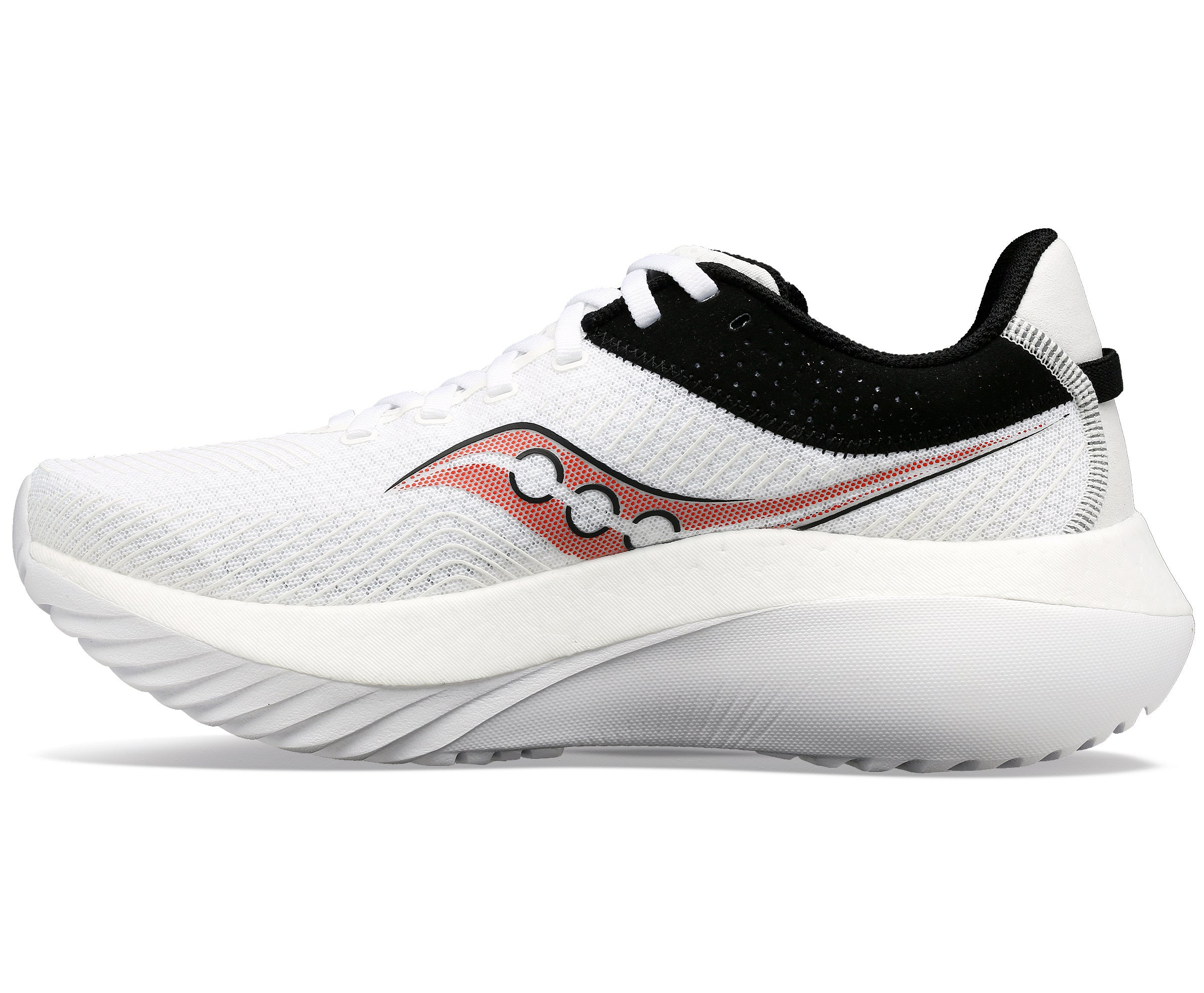 Men's Kinvara Pro Running Shoes - 30 White/Infrared - Lightweight & Responsive for Road Running & Training