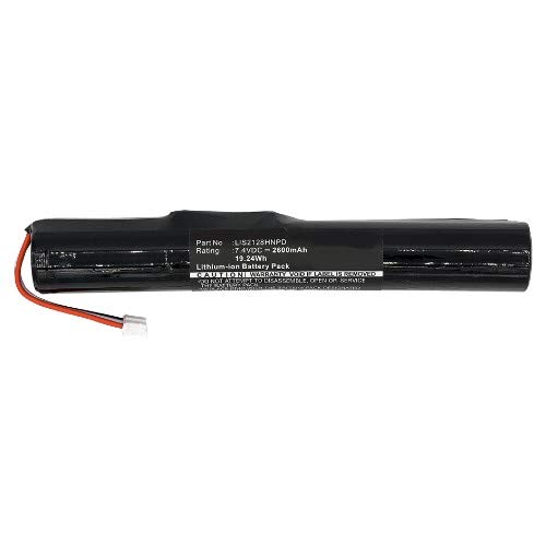 Synergy Digital Replacement Battery for LIS2128HNPD Speaker - 7.4V 2600mAh Li-ion Rechargeable Battery - Perfect for Home Audio, Outdoor Parties & Portable Bluetooth Speakers