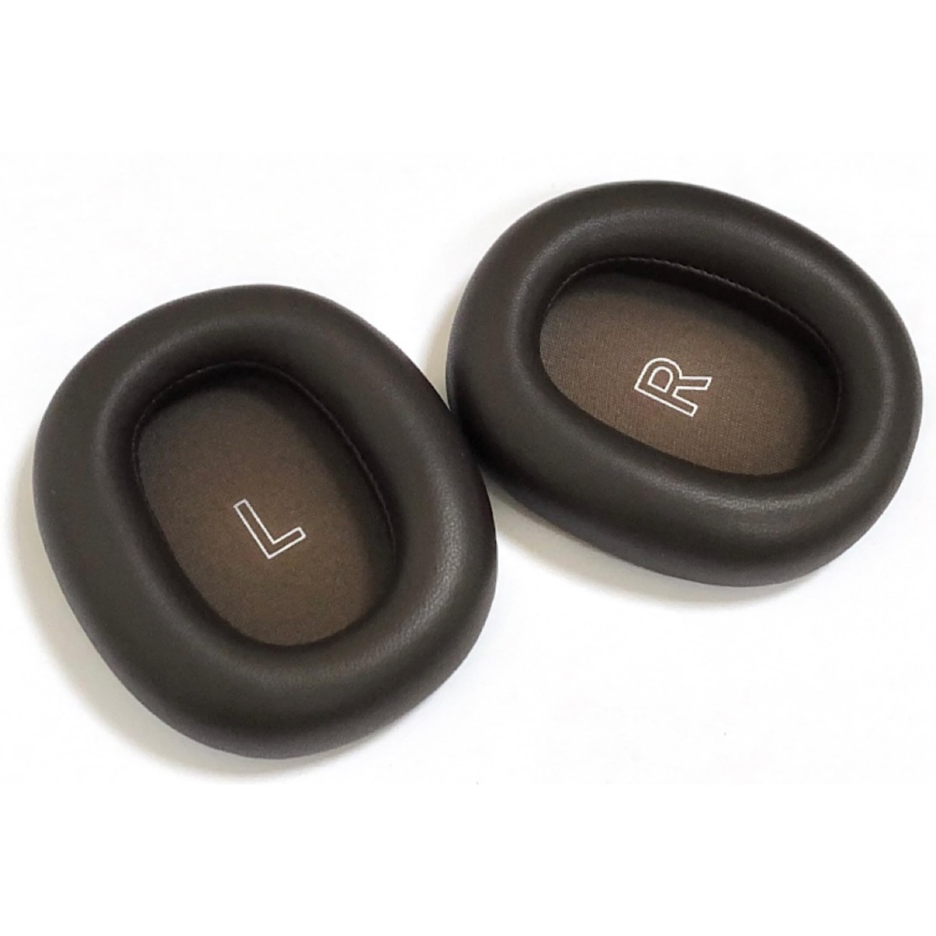 Premium Soft Sheepskin Replacement Ear Pads for Bang & Olufsen Beoplay H95 ANC Headphones - Magnetic Noise Isolation Ear Cushions (Brown) - Perfect for Travel, Office & Home Use