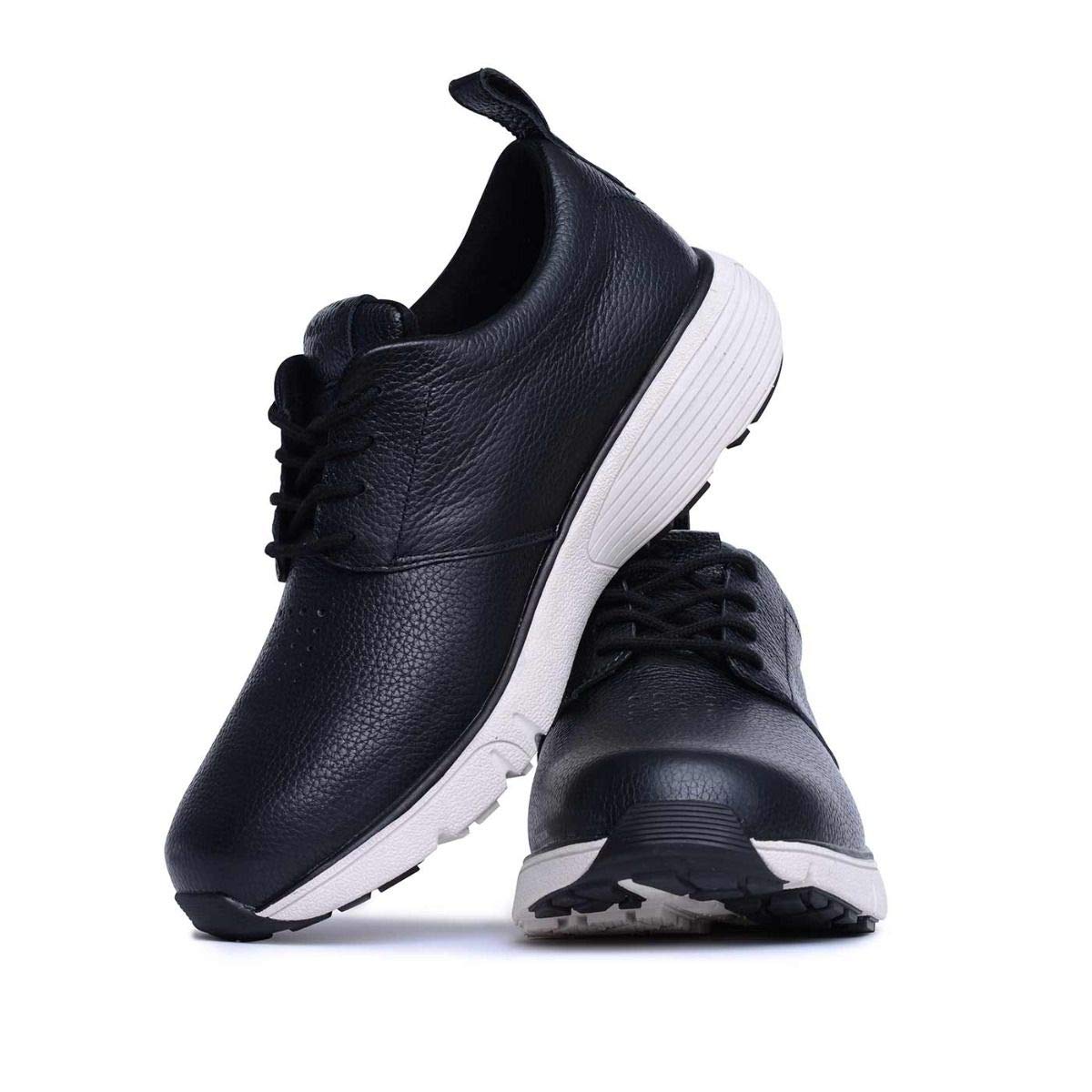 Dr. Comfort Roger Diabetic Shoes for Men - Leather Therapeutic Walking Shoes with Gel Inserts for Arch Support & Pain Relief - Ideal for Daily Wear, Work & Outdoor Activities