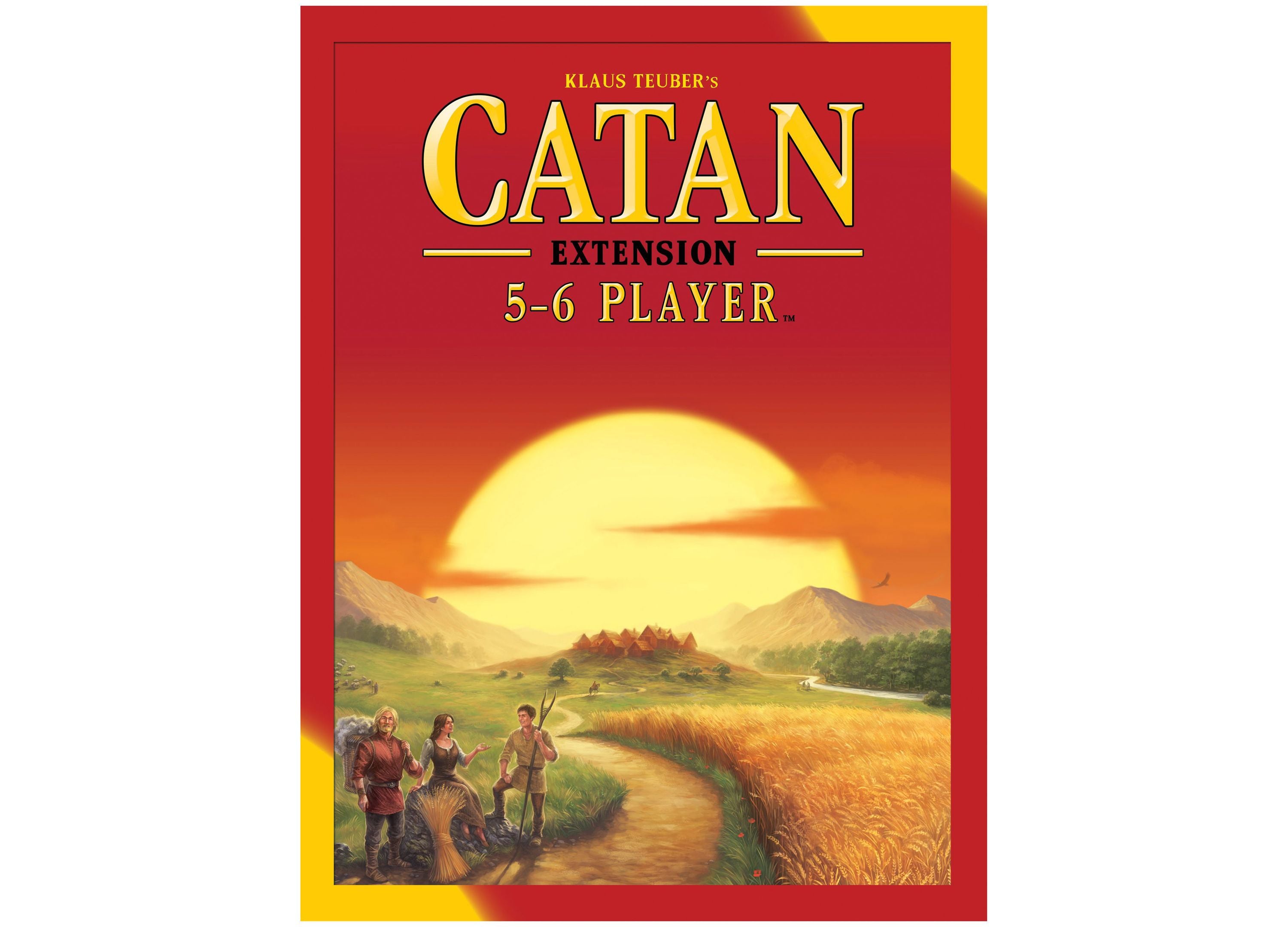 Catan 5-6 Player Extension - Board Game Expansion for Family Game Night & Strategy Game Lovers - Compatible with Base Game for More Players