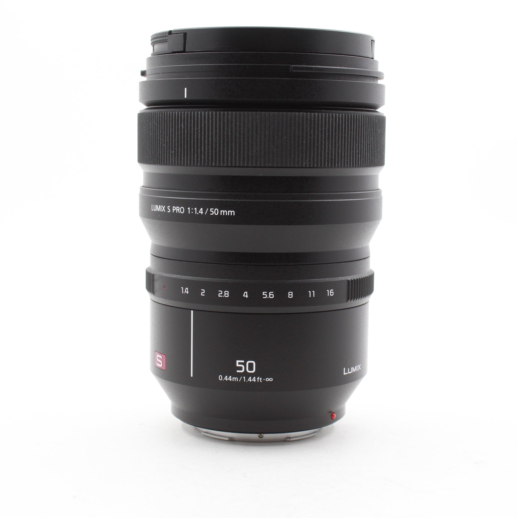 Open Box Panasonic Lumix S PRO 50mm f/1.4 Lens - Leica L Mount - Premium Fast Prime Lens for Portraits & Low Light Photography