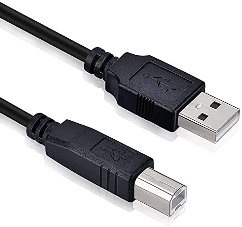 BRST 6ft USB Cable for Samson Carbon 49 MIDI Keyboard Controller - High-Speed Data Sync & Power Charging Cord for Music Production & Home Studio Setup