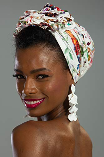 Stylish Cotton Turban Head Wrap for Women - Soft & Breathable Hair Scarf - Perfect for Yoga, Beach, or Everyday Fashion Accessory