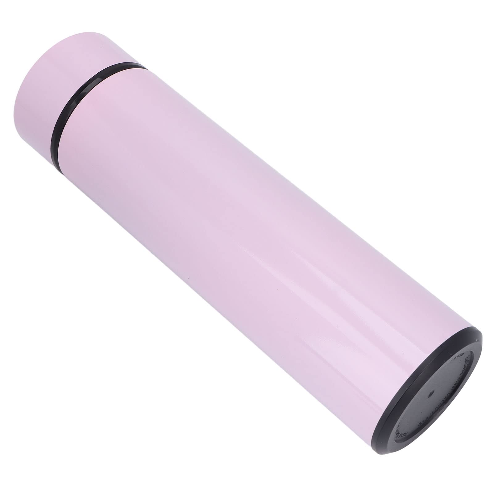 Double Walled Vacuum Insulated Water Bottle with LED Temperature Display - 24hr Hot/Cold Retention, BPA-Free Stainless Steel, Perfect for Cycling, Hiking & Office Use (Pink)