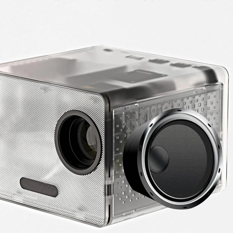 FPVAWKBL QUYNAGER Mini Projector - Android WiFi Bluetooth 720P HD Projector, Supports 4K for Phone & Computer | Home Theater, Outdoor Movie Nights, Gaming, Presentations (D As shown)