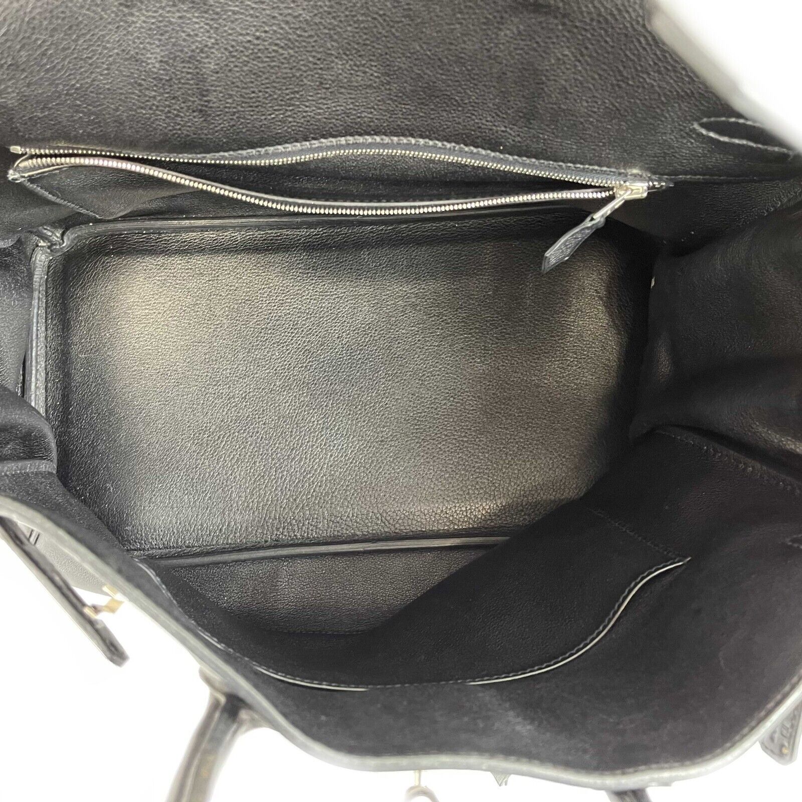 Hermes Birkin 30 Black Swift Leather Handbag with Palladium Hardware - Luxury Tote Bag for Women, Perfect for Work, Travel & Special Occasions