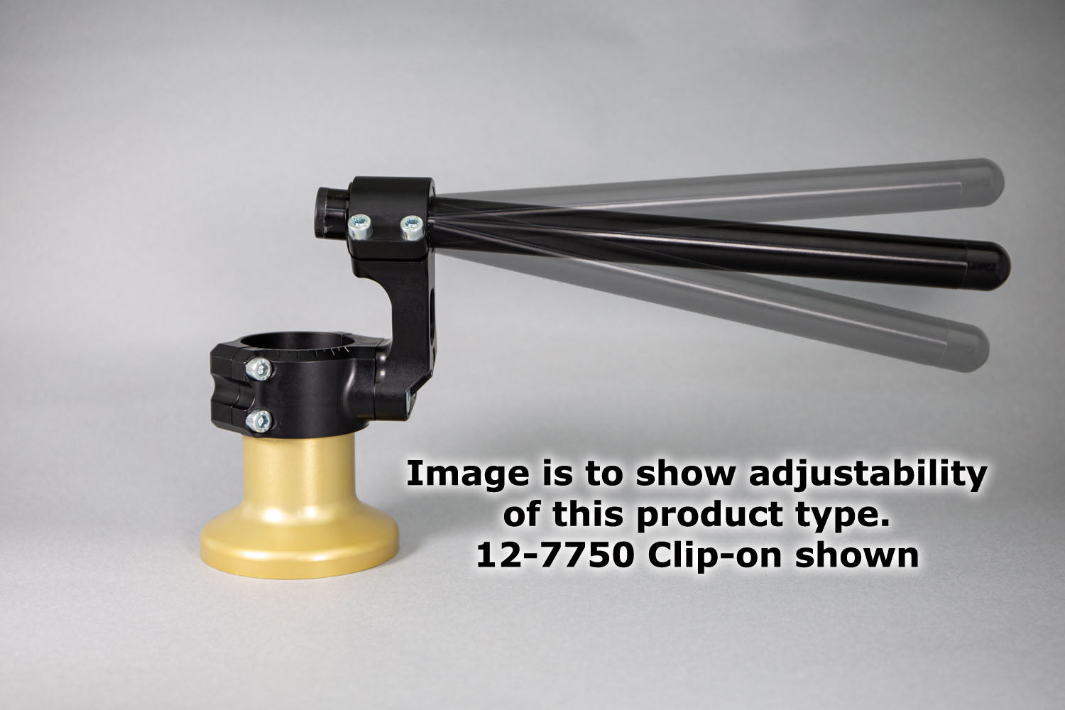 BMW S1000RR Adjustable 35mm Rise Side Mount Clipon Risers - 55mm w/ OEM Clipon Delete - Perfect for Track Racing & Street Performance Upgrades