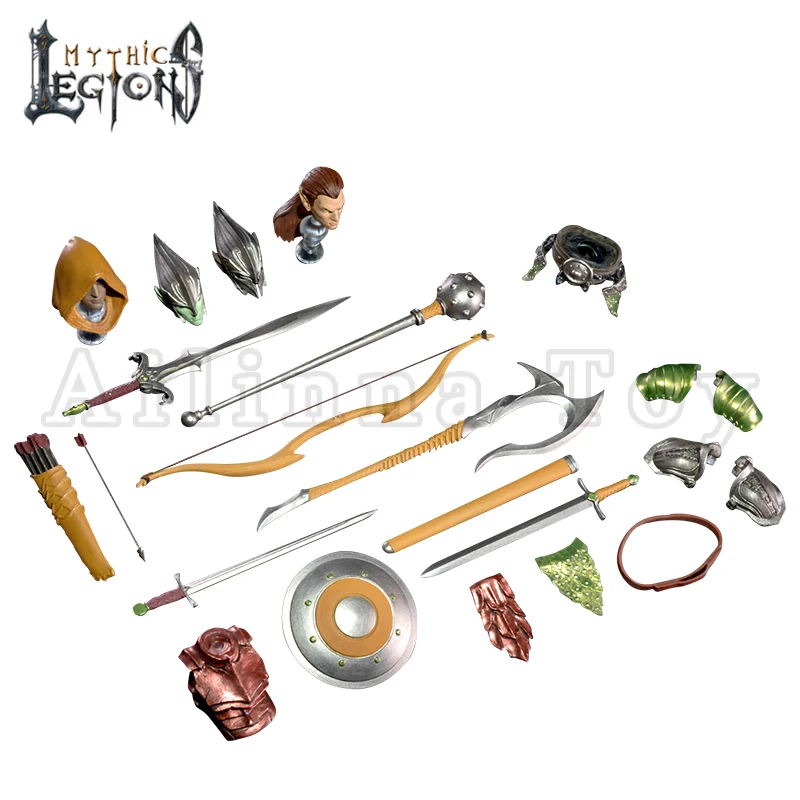 Mythic Legions 1/12 Scale 6-Inch Deluxe Male Elf Builder Ver 2.0 Action Figure by Four Horsemen Studios - Perfect for Collectors, Display & Fantasy Role-Playing Games