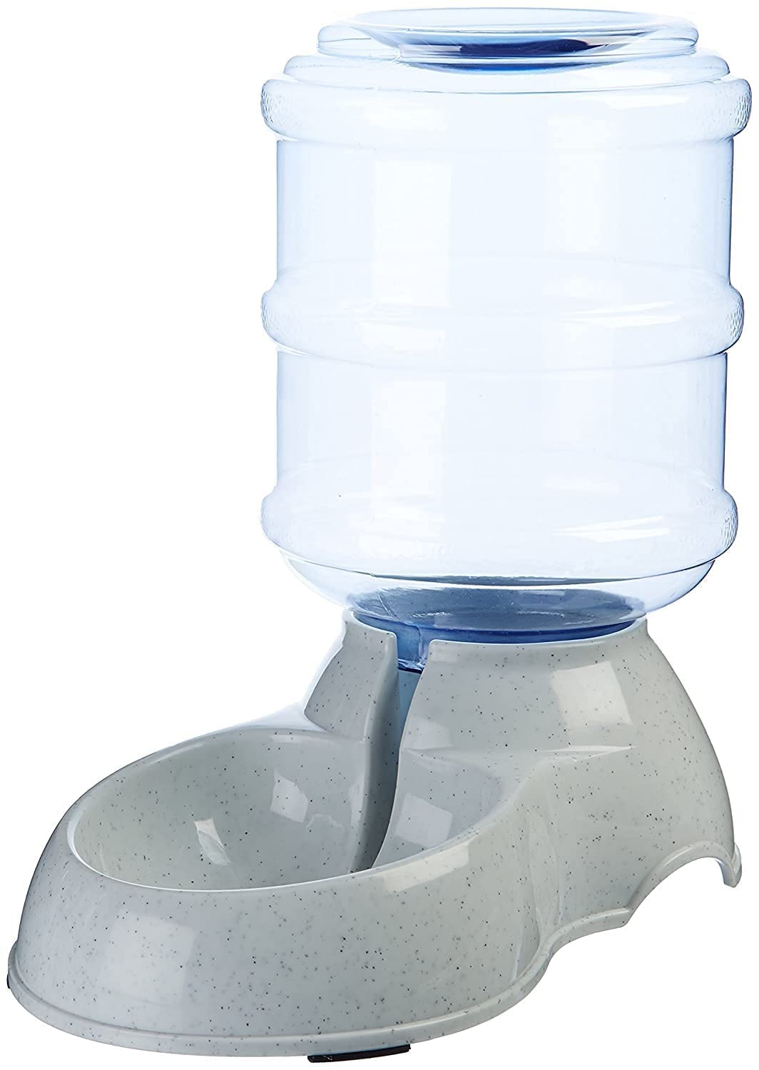 JRS TRADERS Automatic Self-Dispensing Plastic Gravity Pet Waterer for Cats & Dogs - Small Size Pet Water Bowl for Home, Travel, and Outdoor Use