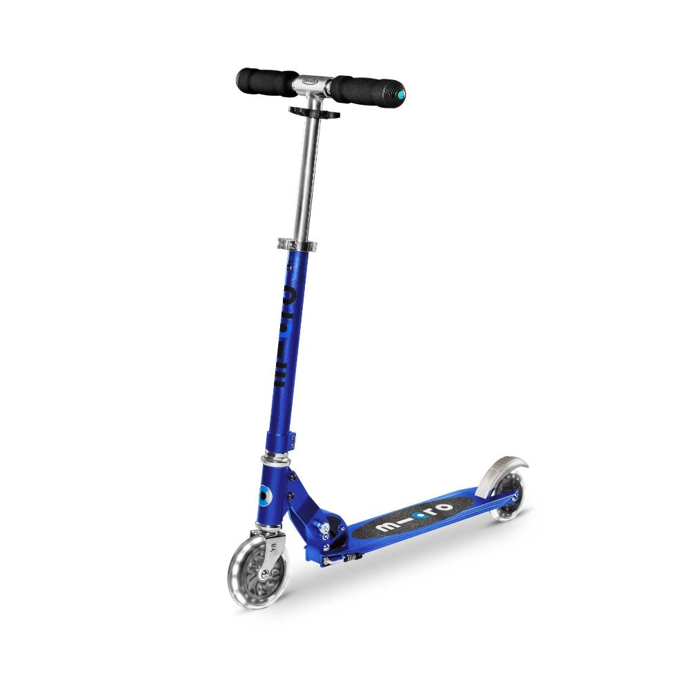 Micro Sprite LED Light Up Wheels Scooter - Kids Electric Scooter with Colorful LED Wheels for Night Riding, Outdoor Play & Commuting