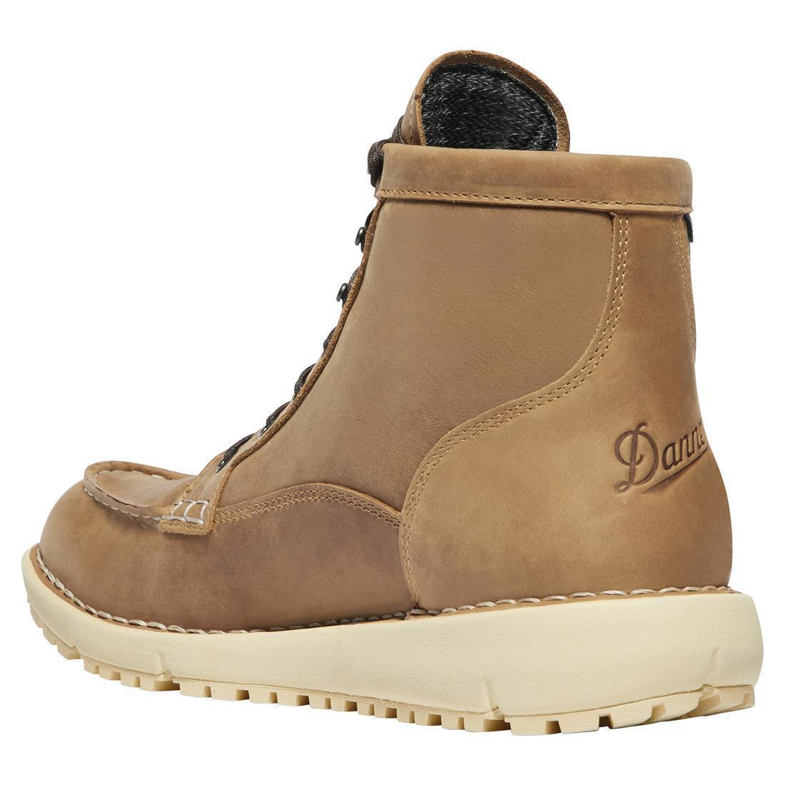 Men's Logger Moc 917 GTX Boot in Bone Brown - Waterproof Hiking & Outdoor Work Boots for Men - Durable Comfort for Hunting, Construction & Heavy Duty Use