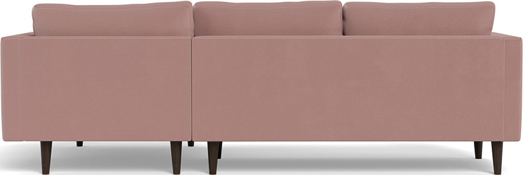 Ladybird 102 Right Chaise Sectional Sofa - Modern L-Shaped Couch with Chaise Lounge for Living Room, Family Room & Apartment - Comfortable Fabric Upholstery, Sturdy Frame - Perfect for Small Spaces & Home Decor