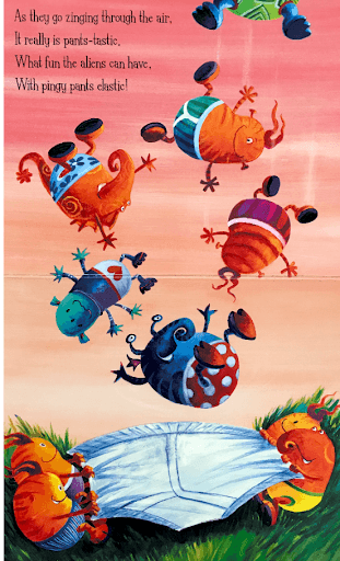 Funny Aliens Love Underpants Book - Kids Bedtime Story | Perfect for Reading Aloud & Space-Themed Parties