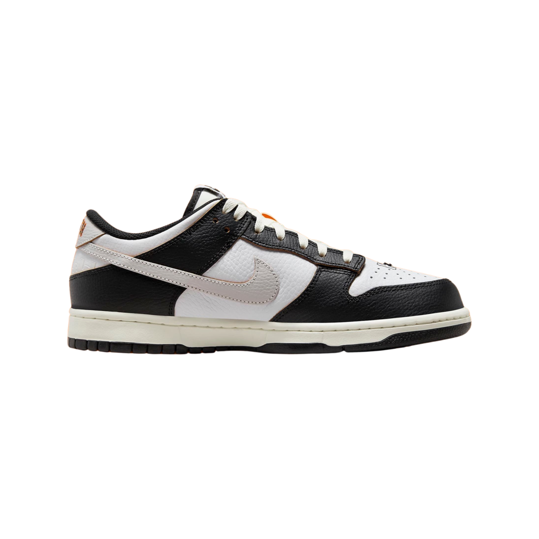 Nike SB Dunk Low HUF San Francisco Sneakers - Black, White & Orange Colorway - Skateboarding Shoes for Men | Streetwear & Casual Wear