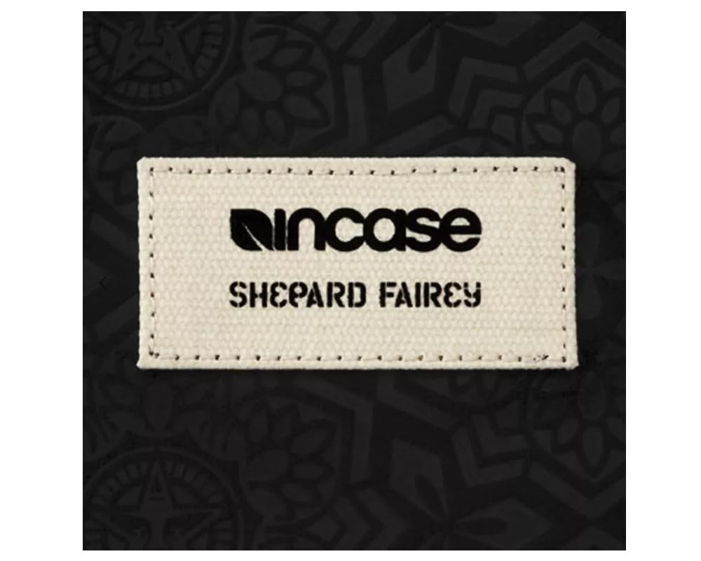 Incase Coated Canvas Laptop Sleeve for MacBook Pro 15 Inch - Obey Shepard Fairey Giant Lotus Design - Protective Case for Work, Travel & School - Durable & Stylish MacBook Pro 15