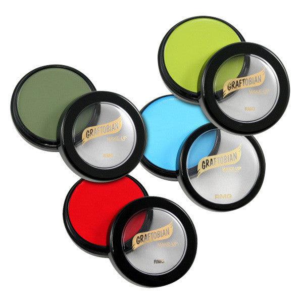Graftobian Rubber Mask Grease (RMG) - Professional Special FX Makeup Cream for Halloween, Cosplay & Theater - Waterproof & Long-Lasting