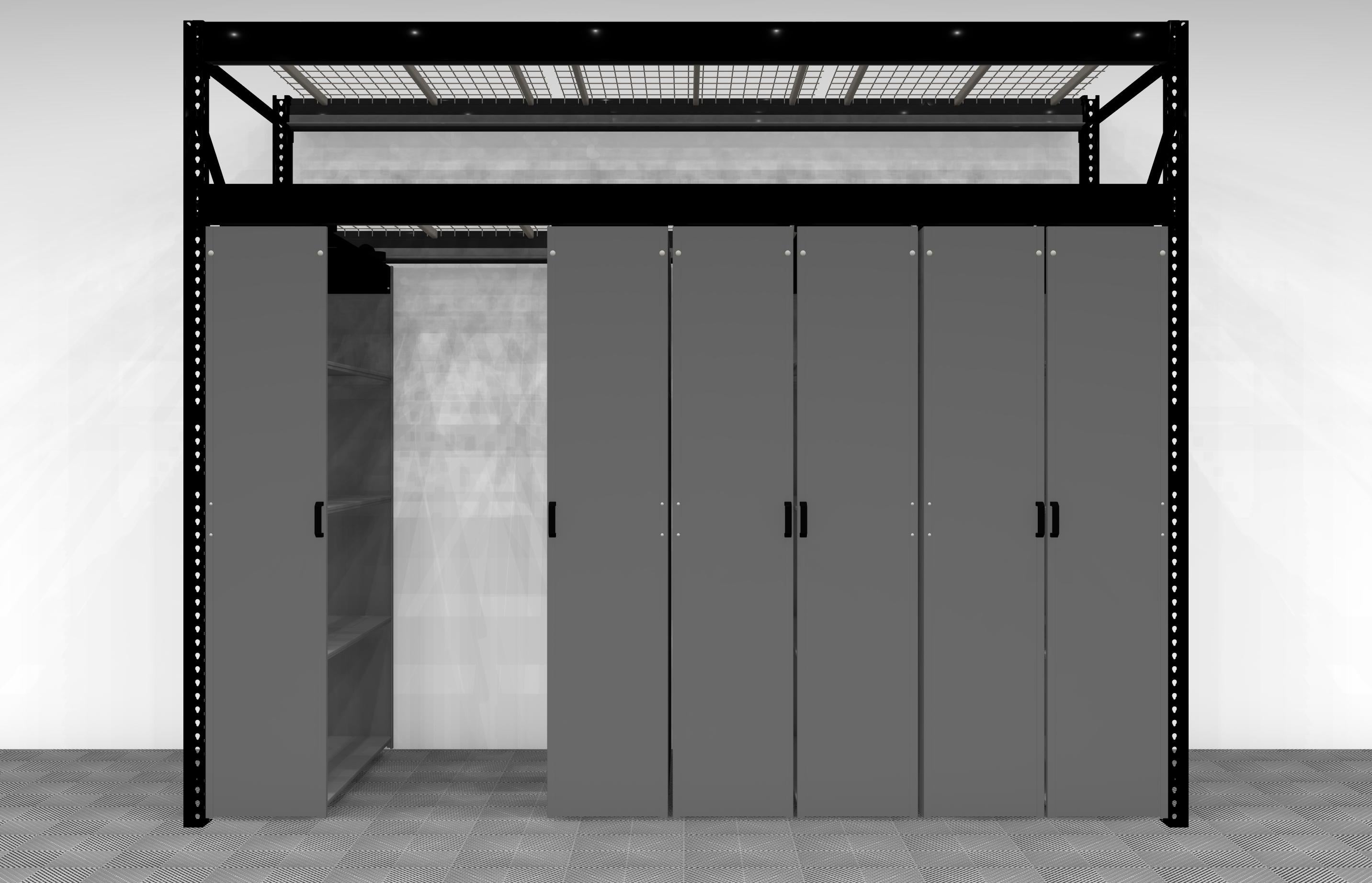 Levrack Heavy Duty Storage Shelving Units - Durable Metal Shelves for Garage, Warehouse & Home Organization