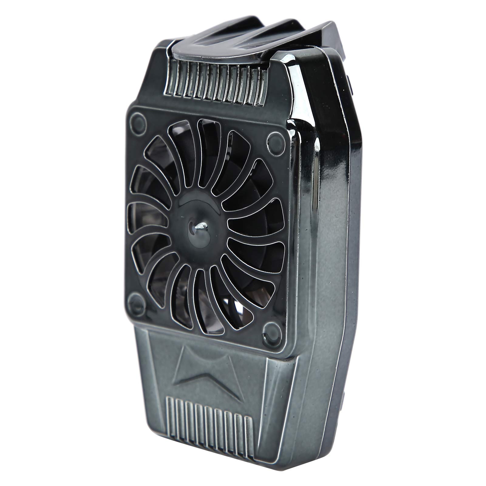 ASHATA Universal Phone Cooling Fan - Portable Phone Cooler for All Smartphones, Gaming Phone Radiator with Heatsink | Prevent Overheating for Gaming, Streaming & Fast Charging