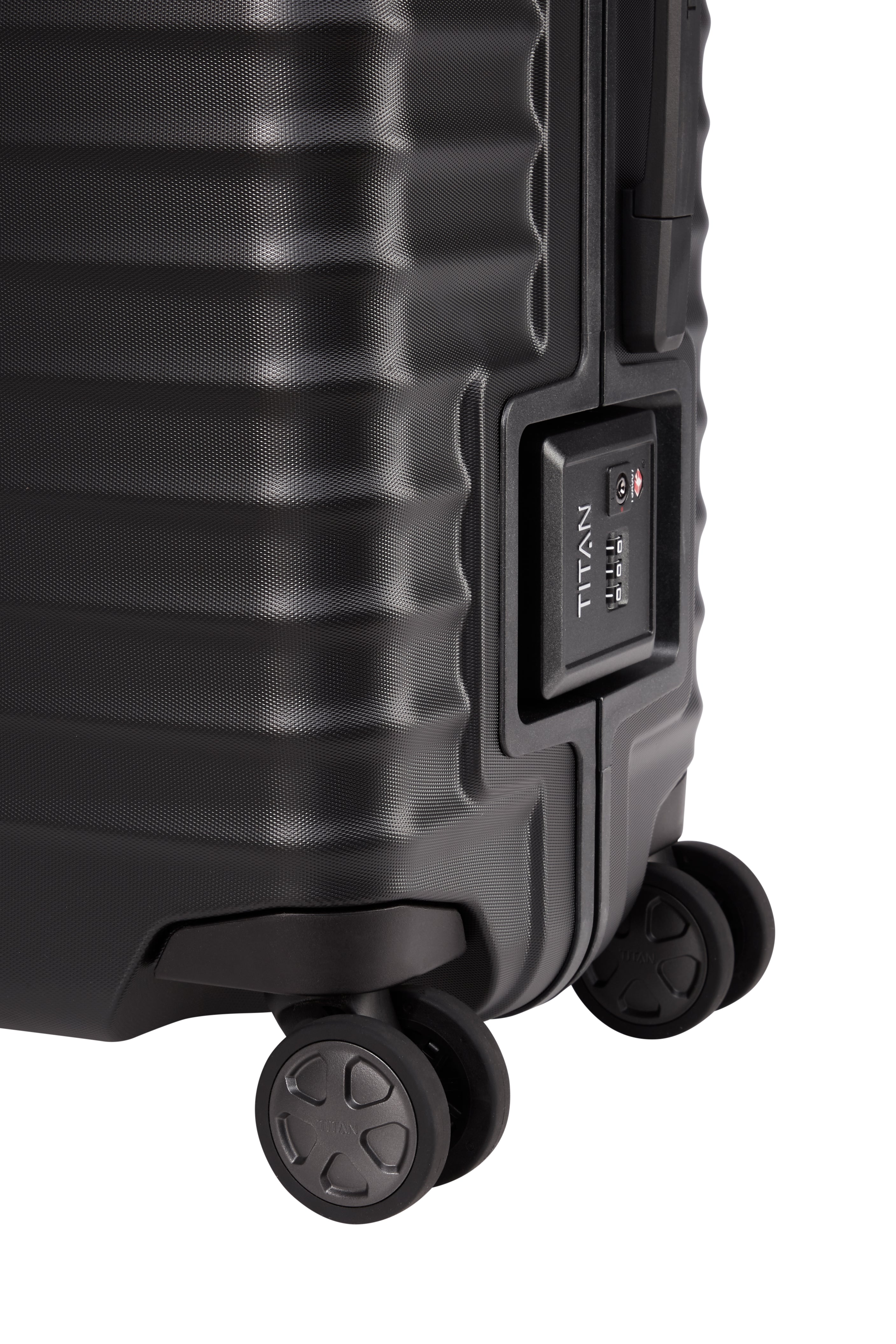 Titan LITRON Frame Trolley M Medium Luggage - Lightweight Carry-On Suitcase for Travel, Business Trips & Weekend Getaways | Durable Spinner Wheels & Easy-Grip Handle