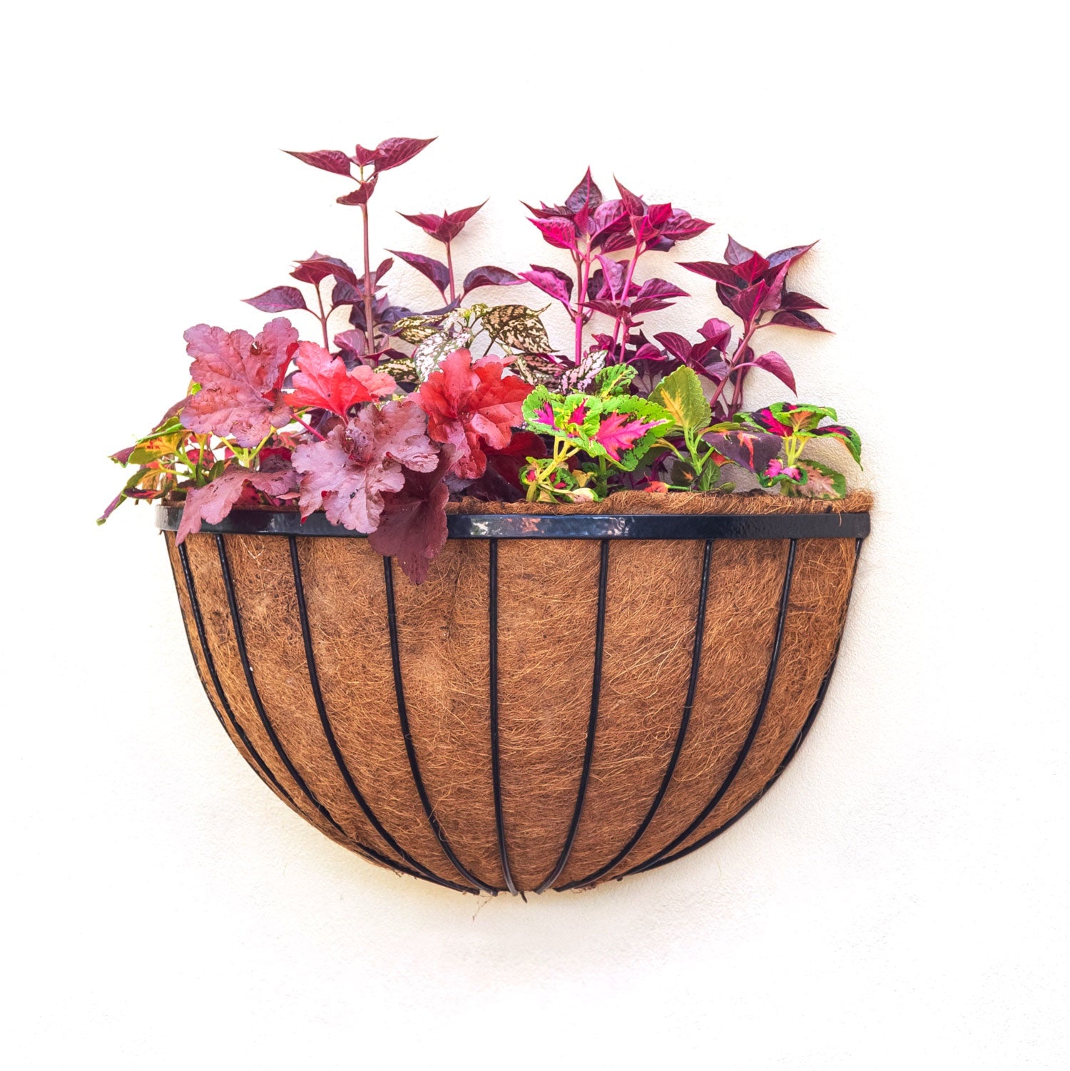 Handwoven Cathedral Wall Basket - Decorative Storage for Home & Office - Perfect for Hanging Plants, Keys, or Small Essentials