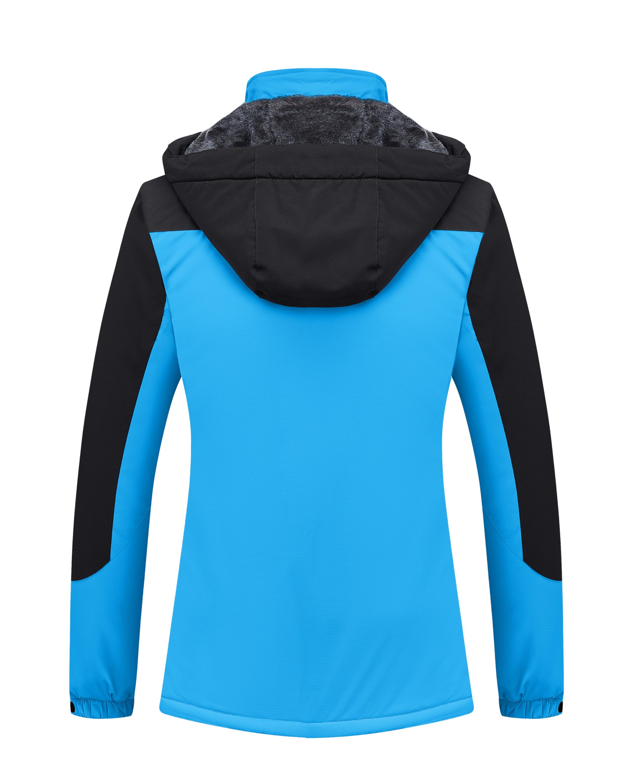MAGCOMSEN Women's Waterproof Ski Jacket - Insulated Winter Snow Coat with Hood & Fleece Lining | Windproof Warm Jacket for Skiing, Snowboarding & Outdoor Activities