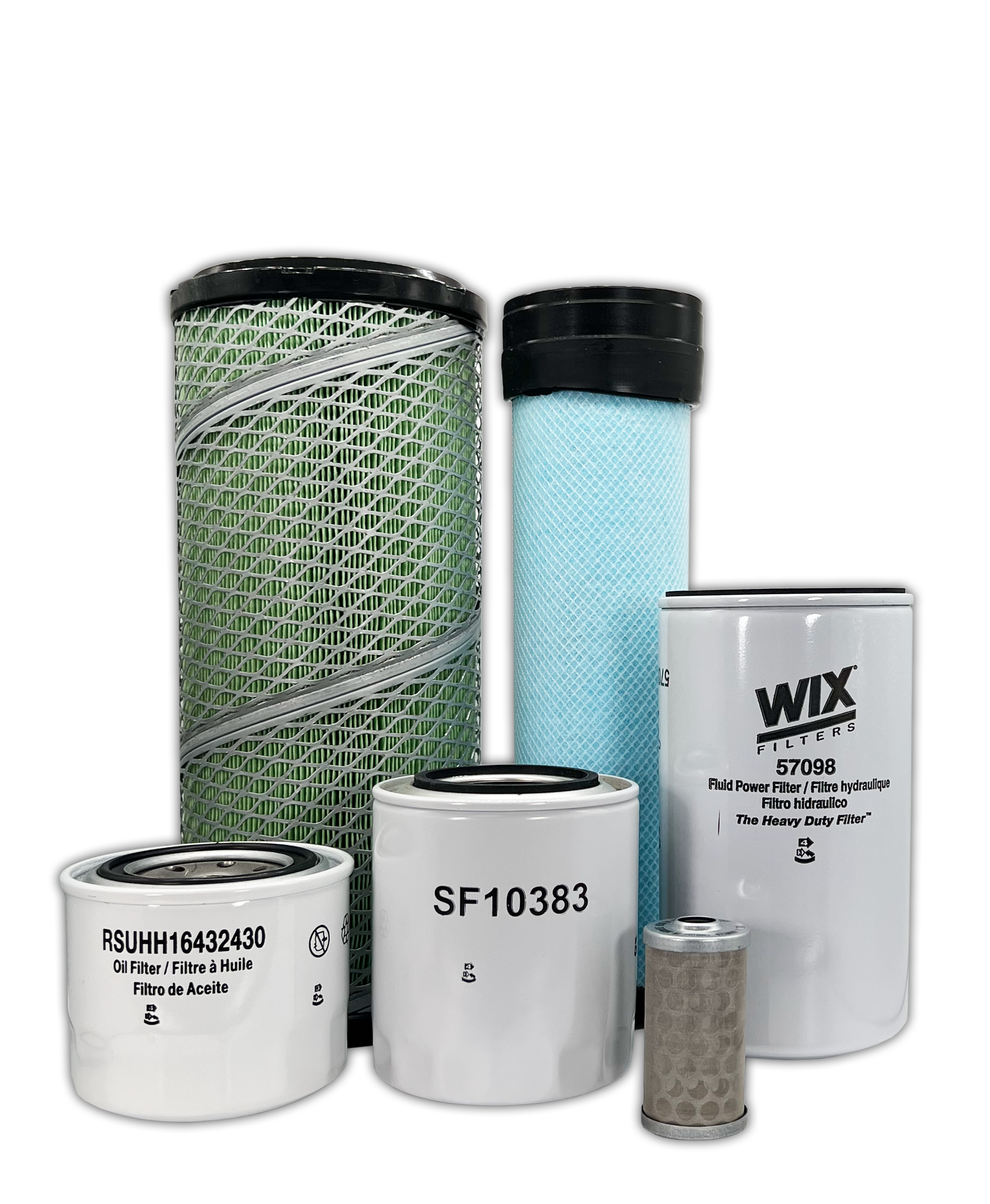 HERO® Maintenance Filter Kit for Kubota MX5200F Tractor - Air, Oil & Fuel Filters Replacement Set - Perfect for Farm Equipment Maintenance & Tractor Upkeep