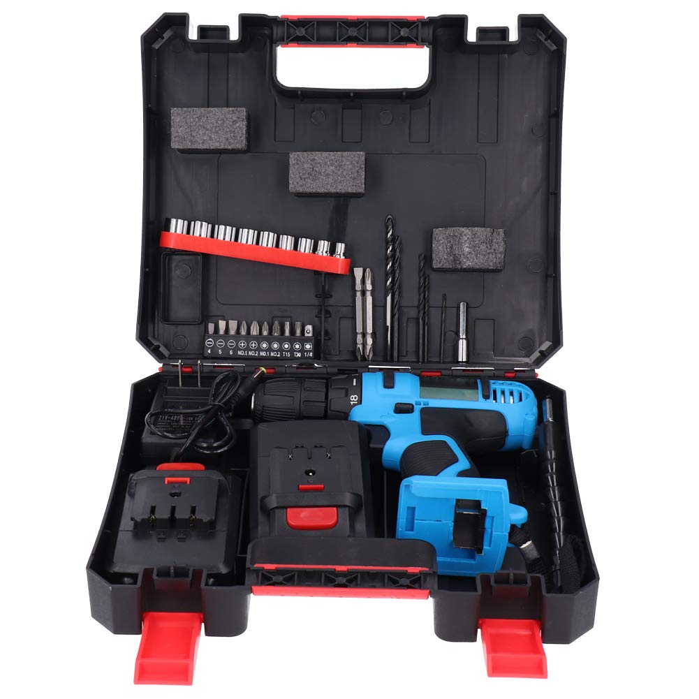 Cordless Drill & Impact Hammer for Wood, Metal, Wall - Home & DIY Projects