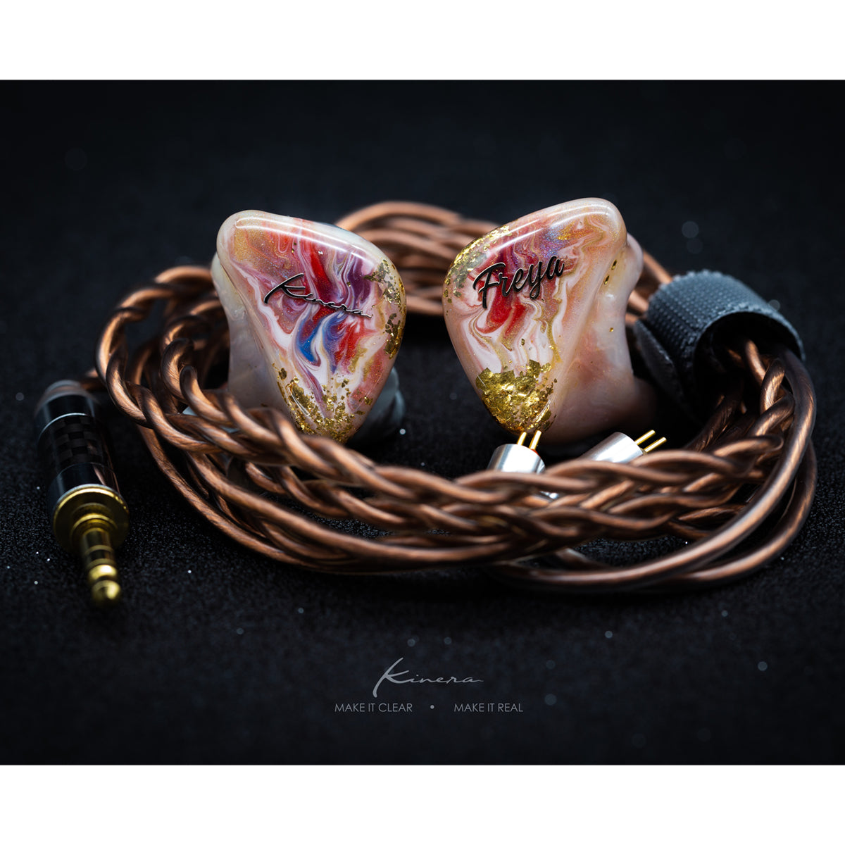 Kinera Freya High-Fidelity In-Ear Monitors (Open Box) - Premium Sound for Musicians, Audiophiles & Studio Recording