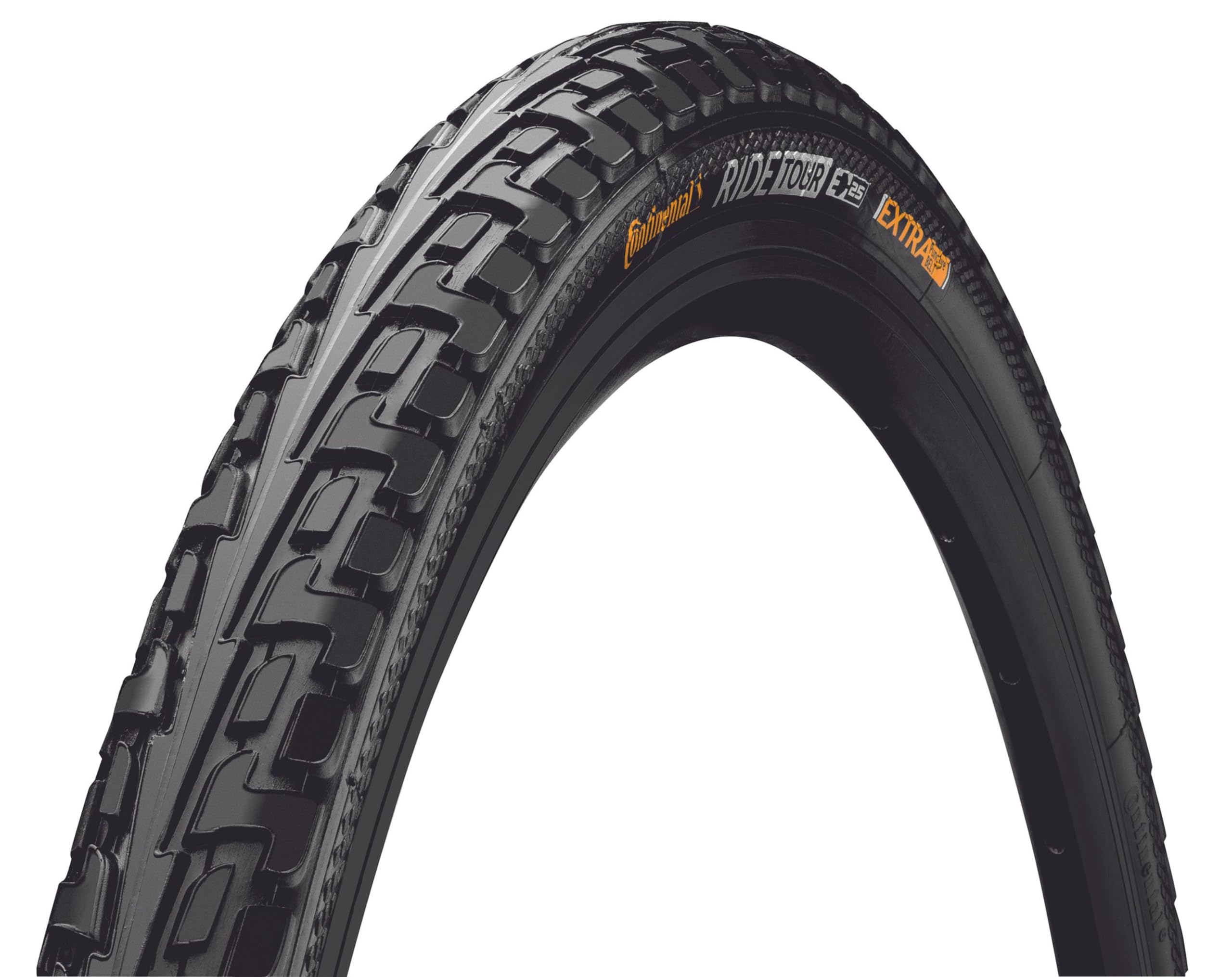 Continental Ride Tour City/Trekking Bicycle Tire - 700x32 Black - Durable Urban & Long-Distance Cycling Tires for Commuting, Road Trips & Adventure Riding